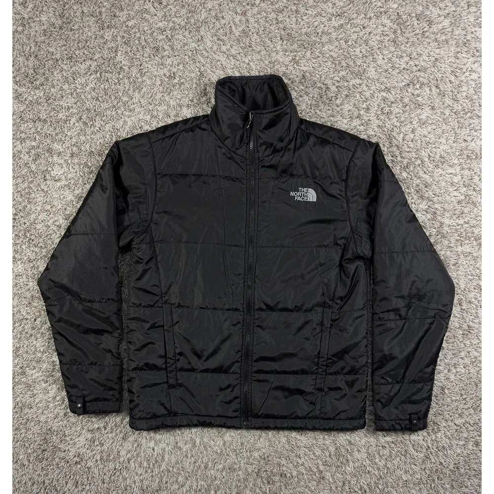 The North Face Color Block 3 in 1 HyVent Black Red Jacket Men's Small